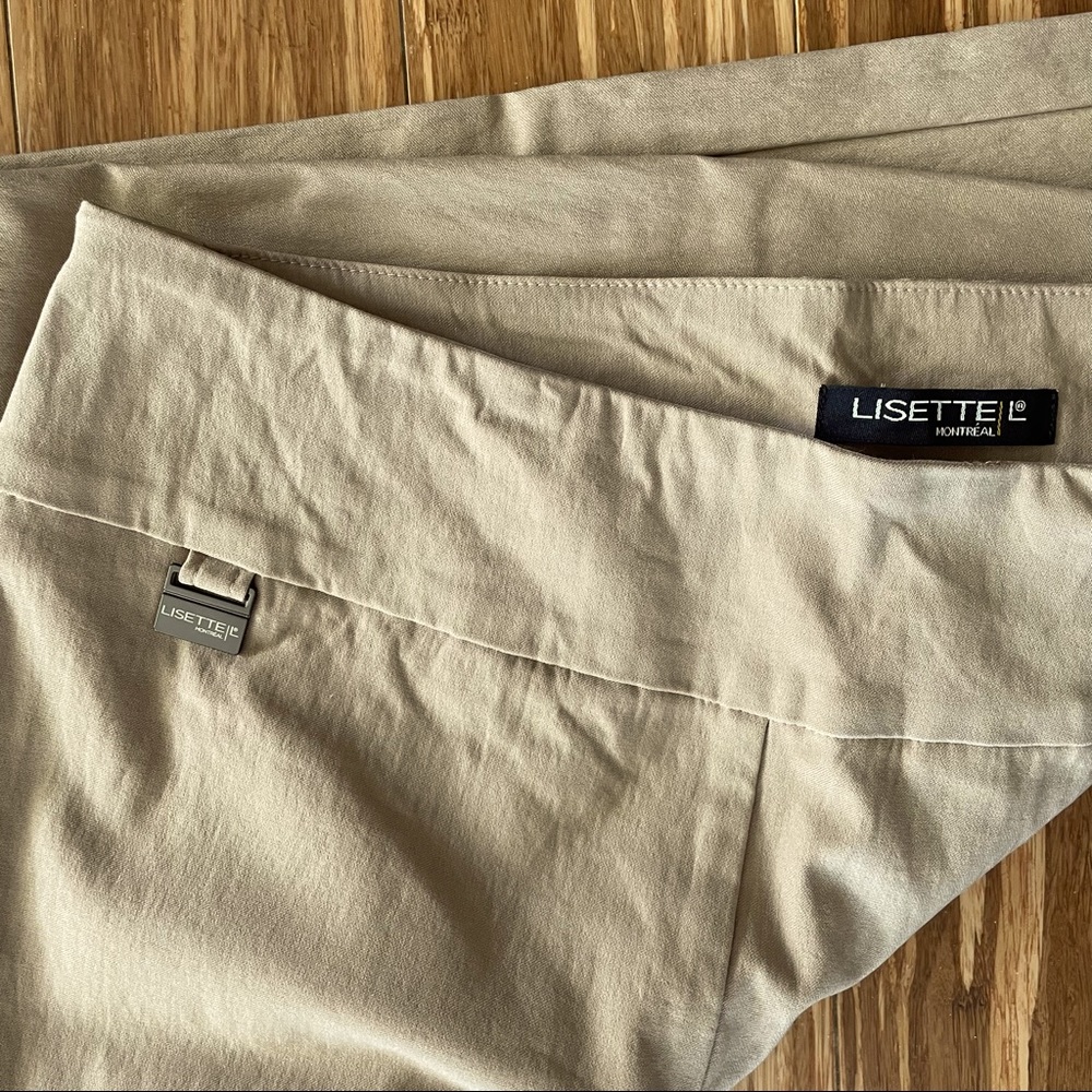 LISETTE C Montreal Pants Khaki size 6
